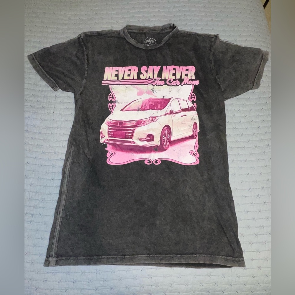 The Car Mom Graphic Minivan tshirt